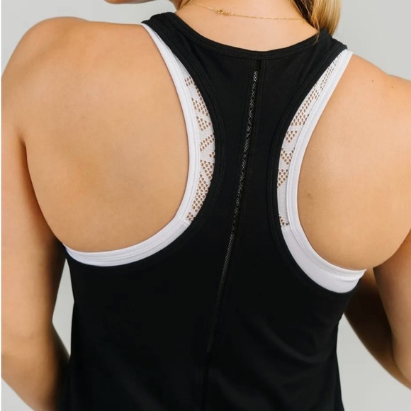 Zyia Black Effortless Tank Long. Size Medium. NWT. - Picture 14 of 14